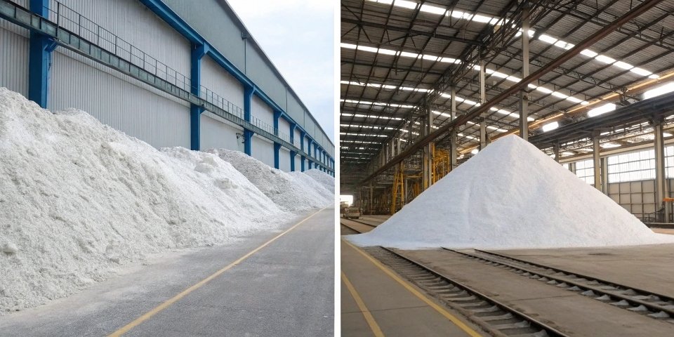 Two pathways: Direct purchasing from a factory vs. purchasing through intermediaries, highlighting cost differences.