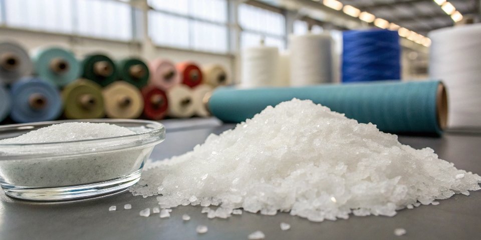 Sodium hydroxide's role in mercerizing textiles.