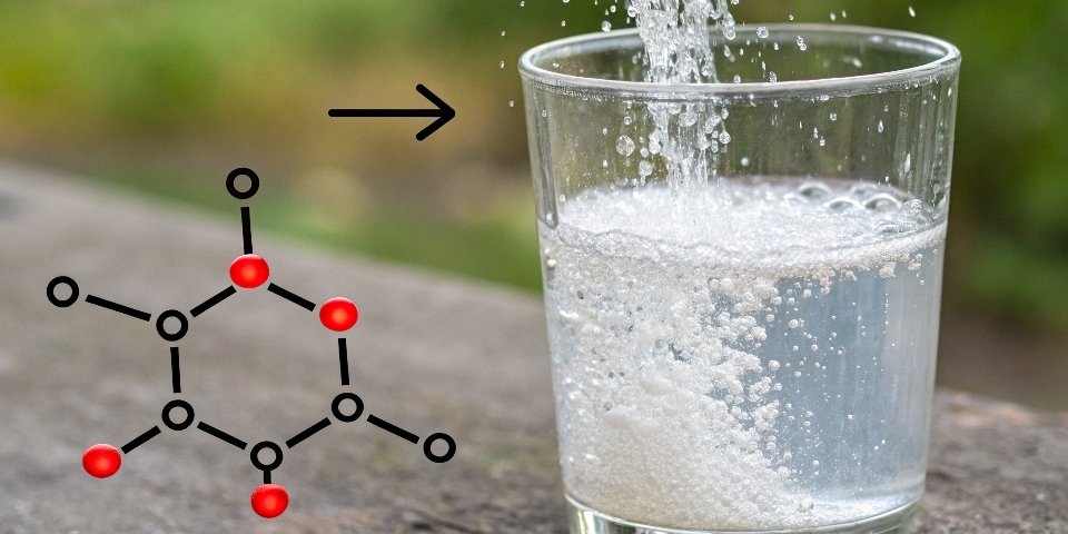 A simple chemical diagram showing the transformation from Al(OH)₃ to Al₂O₃