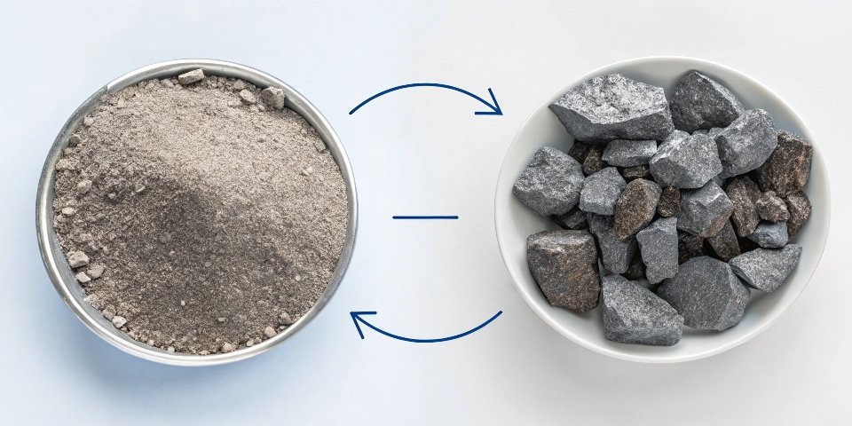 Diagram comparing hydrometallurgy and electrometallurgy