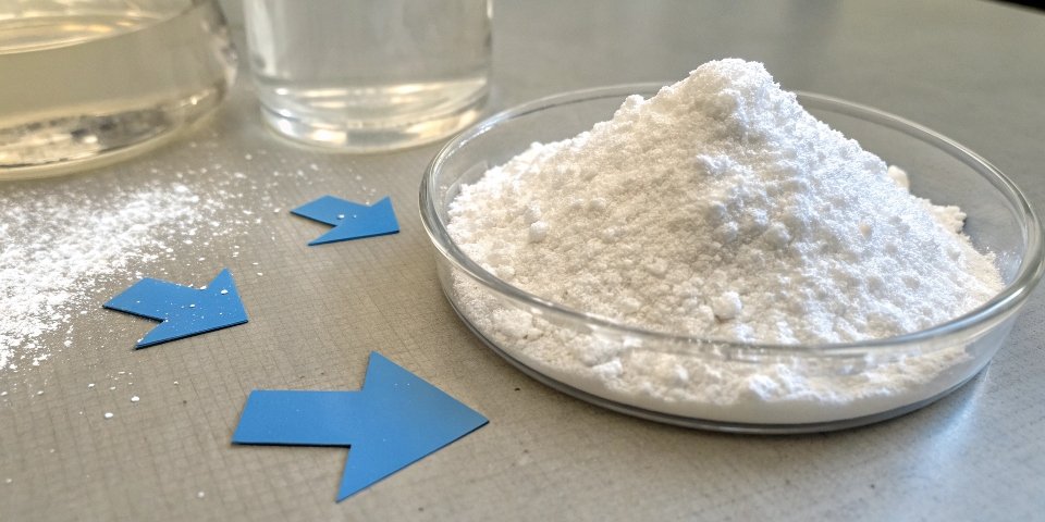 A central block of Aluminum Hydroxide with arrows pointing to an acid and a base, showing it reacts with both