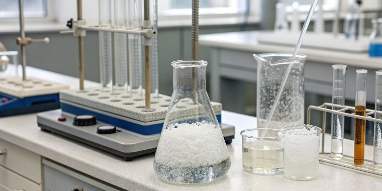 A diagram showing the Bayer process precipitation stage