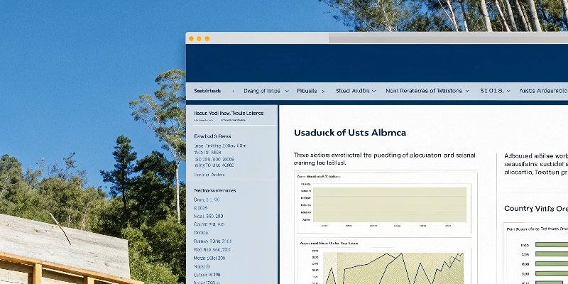 A screenshot of the USGS Minerals Yearbook webpage for Bauxite and Alumina