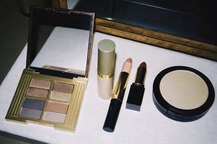 A collection of makeup products from brands that are not made in China.