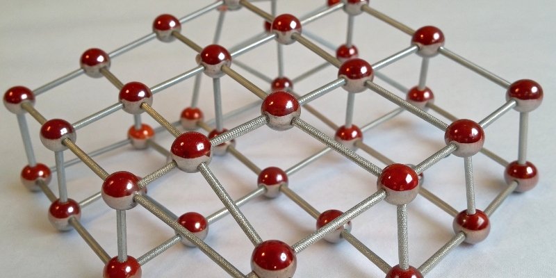 diagram showing the crystal structure of Gibbsite