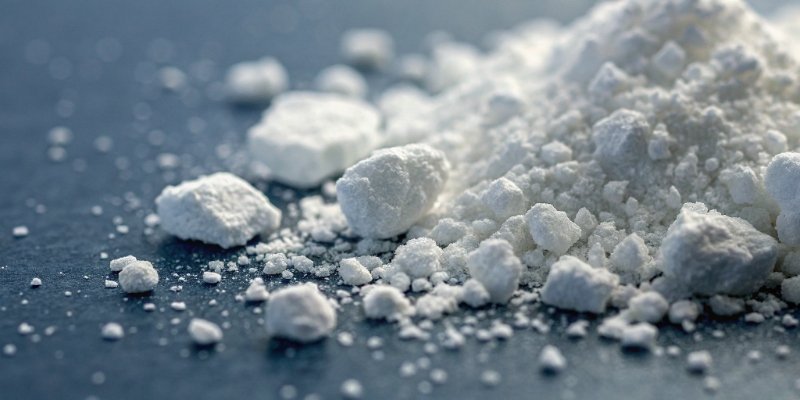 Aluminum Hydroxide Particle Characteristics Microscopic view of aluminum hydroxide particles