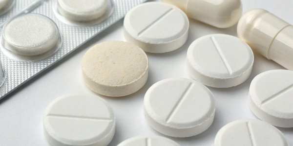 A collection of different types of antacid tablets